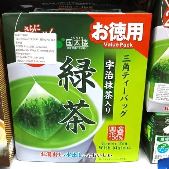 

Kunitaro Sencha Tea Triangle Bag 20 Sachets 50 Gr (Impor Japan)