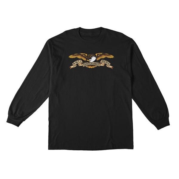 Anti Hero Eagle Black Longsleeve Tee