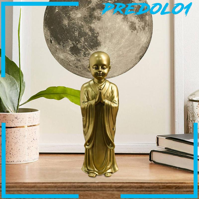 [Predolo1] Patung Buddha Ornamen Kecil Indoor Patung Buddha Untuk Dekorasi Rumah Mejatop