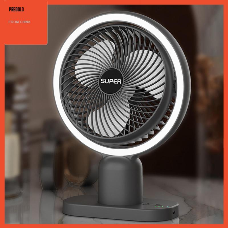 [Predolo] Kipas Angin Meja Kecil Penyesuaian 120 Kipas Angin Silent mini Fan Untuk Rumah Indoor