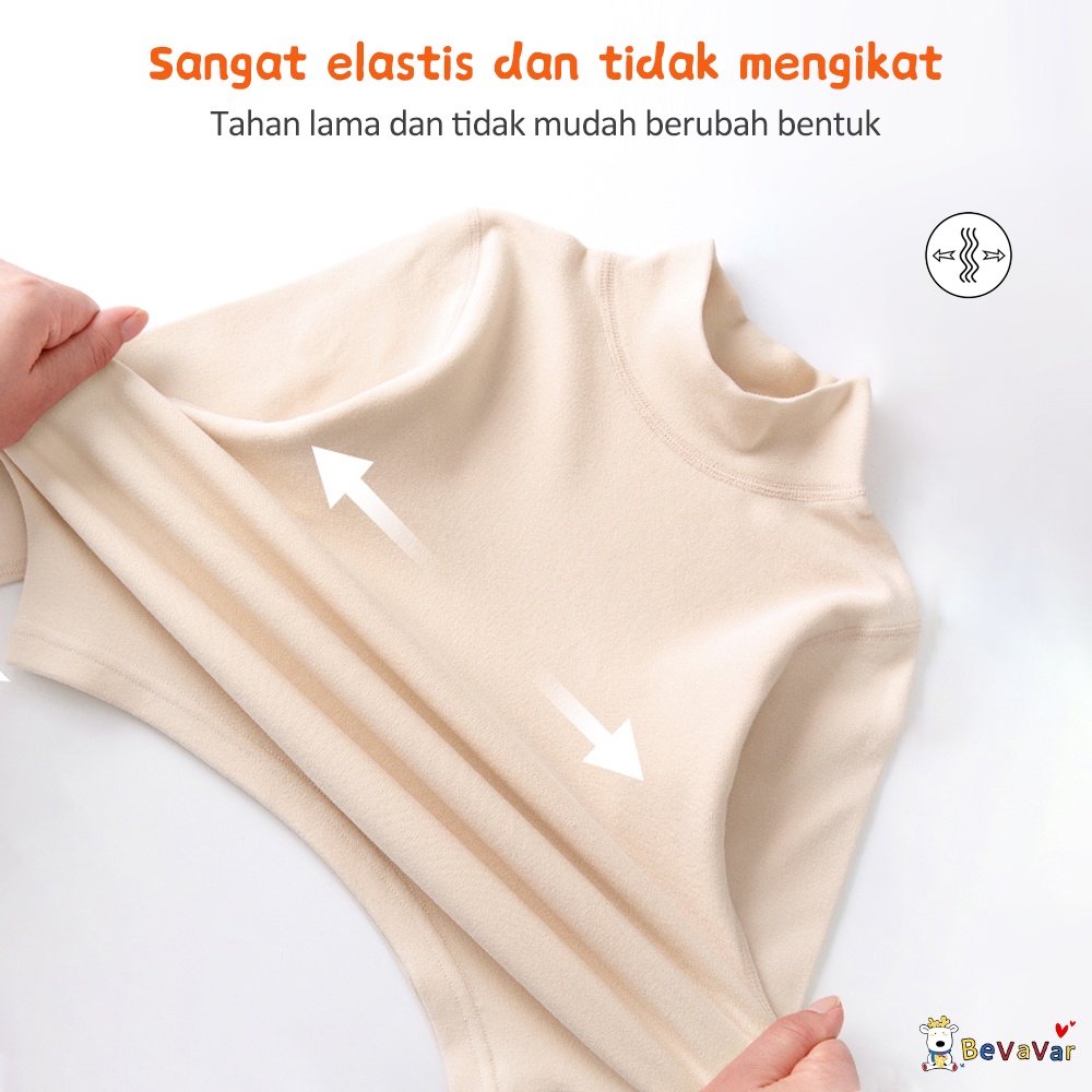 BEVAVAR Baju Tidur Anak Lengan Panjang Piyama Anak Cotton Laki Laki Perempuan