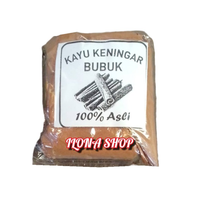

BUBUK KENINGAR / KAYU MANIS BUBUK / CINNAMON CINAMON POWDER 100 GRAM