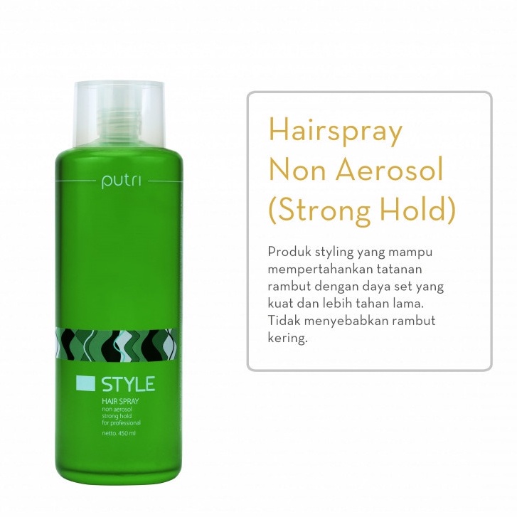 Putri Hair Spray  450 ML