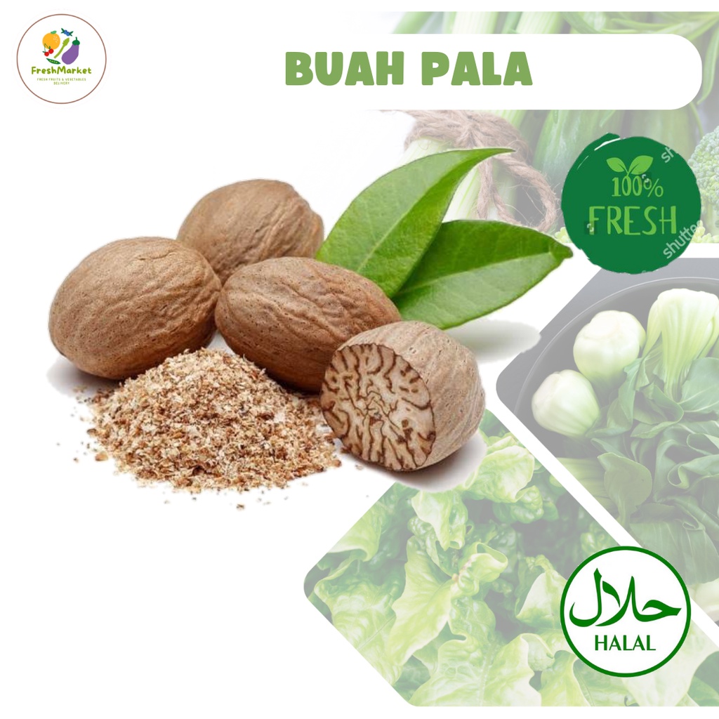 

Buah Pala Isi 3 Buah Freshmarketlampung