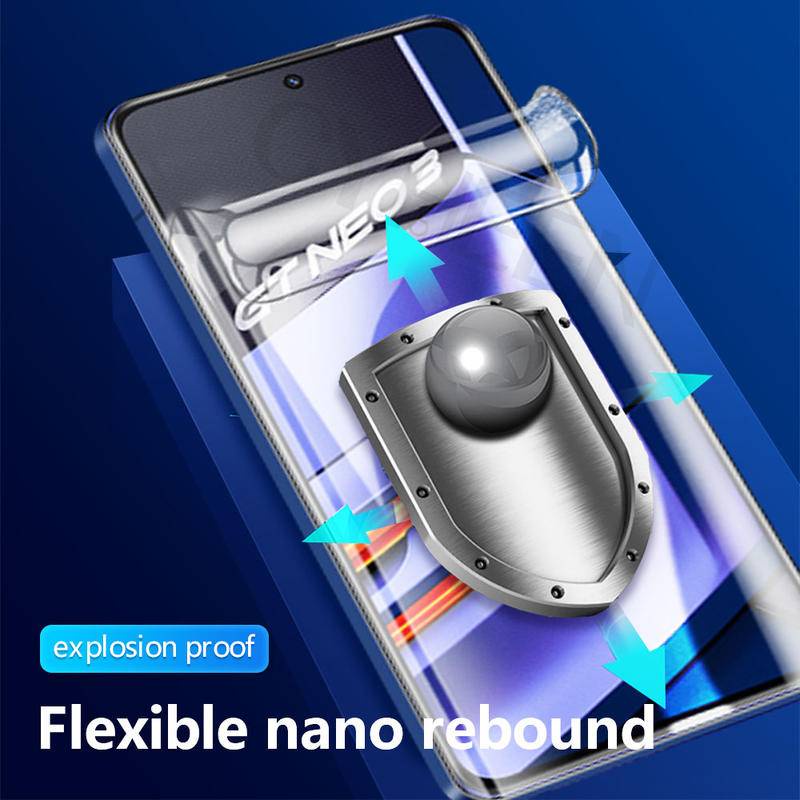 5pcs film Pelindung Lembut full cover film Hydrogel Bening Untuk OPPO Realme Narzo 50 30 20 Pro 50A 50i Prime Anti blue light Pelindung Layar Untuk Realme Narzo N55 30A 20A 10 10A