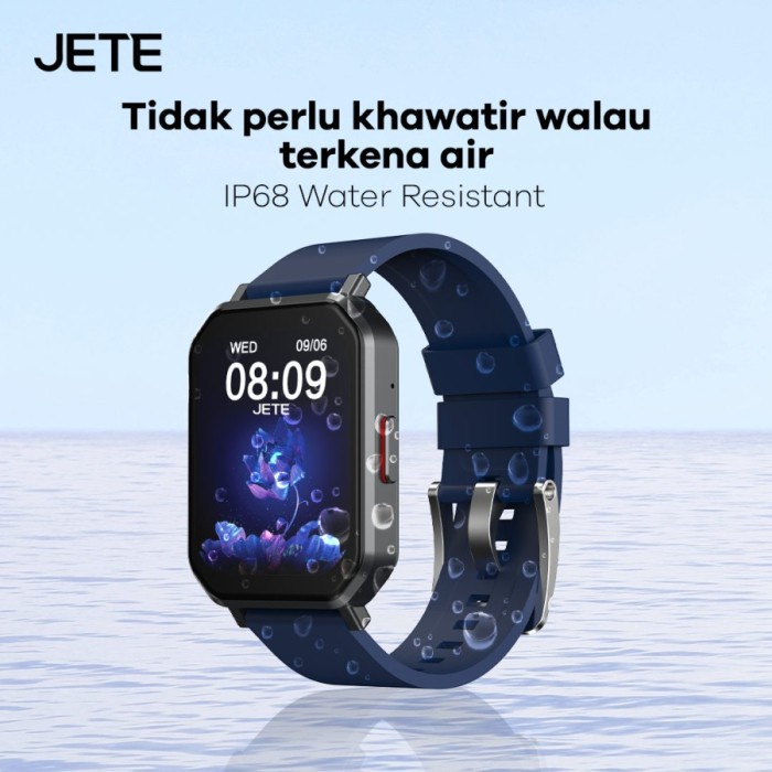 JETE FR11 Smartwatch Sport Mode With SpO2 100 Watch Face - Garansi 2 Tahun