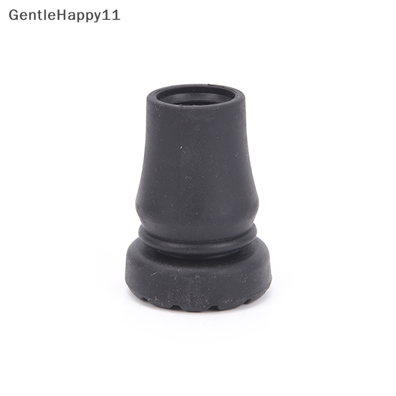 Gentlehappy 1X walking end tripod cane tip self standing Karet bob-slip end bottom id