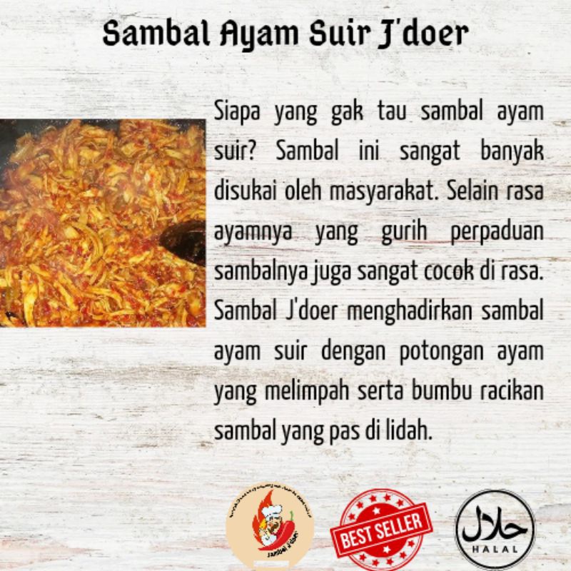 

Sambal Ayam Suir Sambal Ayam Murah Sambal Murah