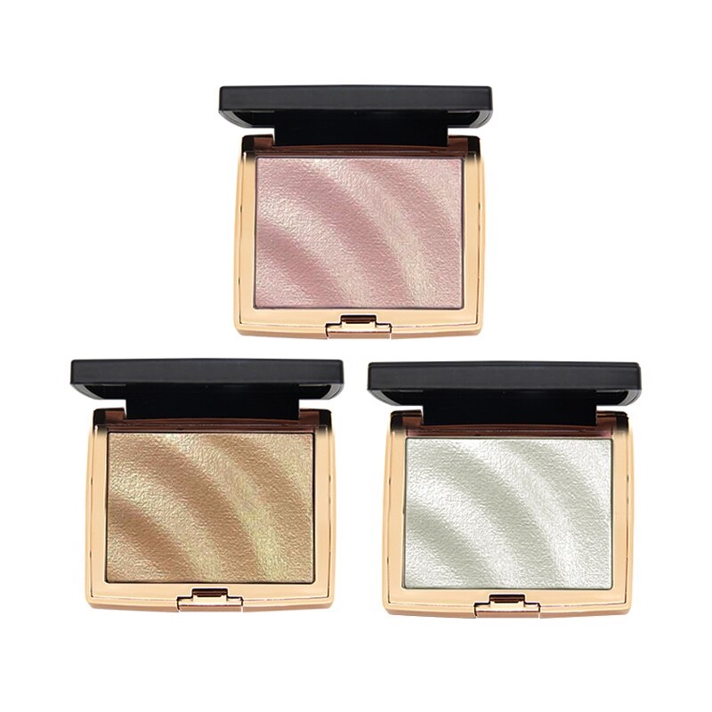 [ ORIGINAL] Bedak Padat Hojo Highlighter Pallette Make Up Glitter Glowing Waterproof dan Tahan Lama