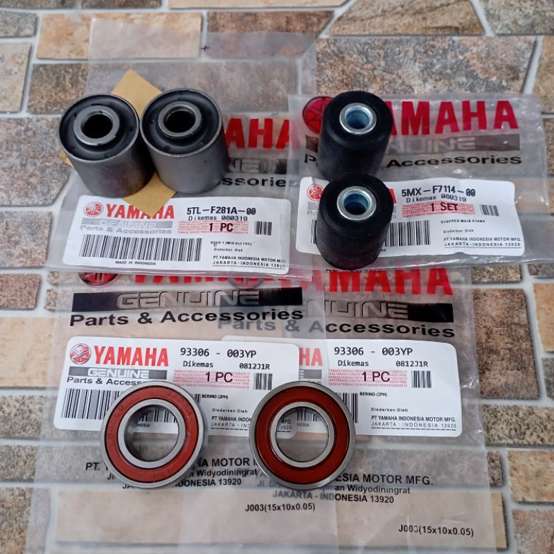 RR bosh arm bosh engine mounting + bearing 6003 + bosh fork yamaha mio sporty mio smile soul mio j