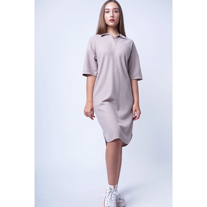 Logo Dress Dress Lessia Pink 72161L8PK