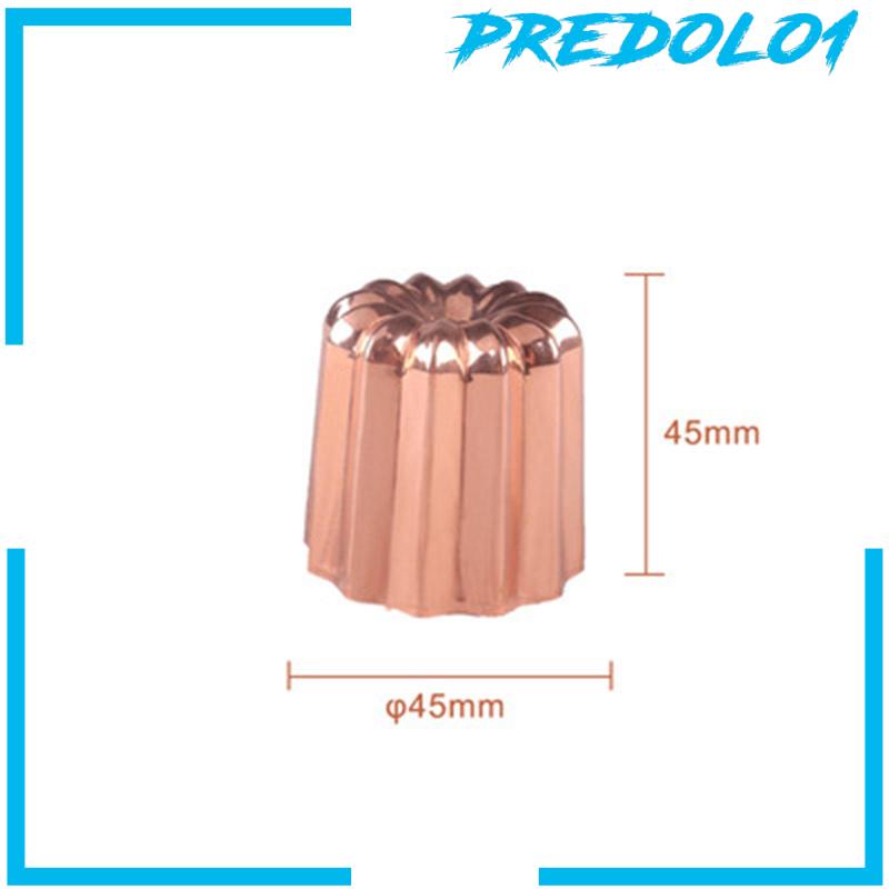 [Predolo1] Canele Mould DIY Handmade Cetakan Kue Anti Lengket Untuk Pesta Dapur Piknik