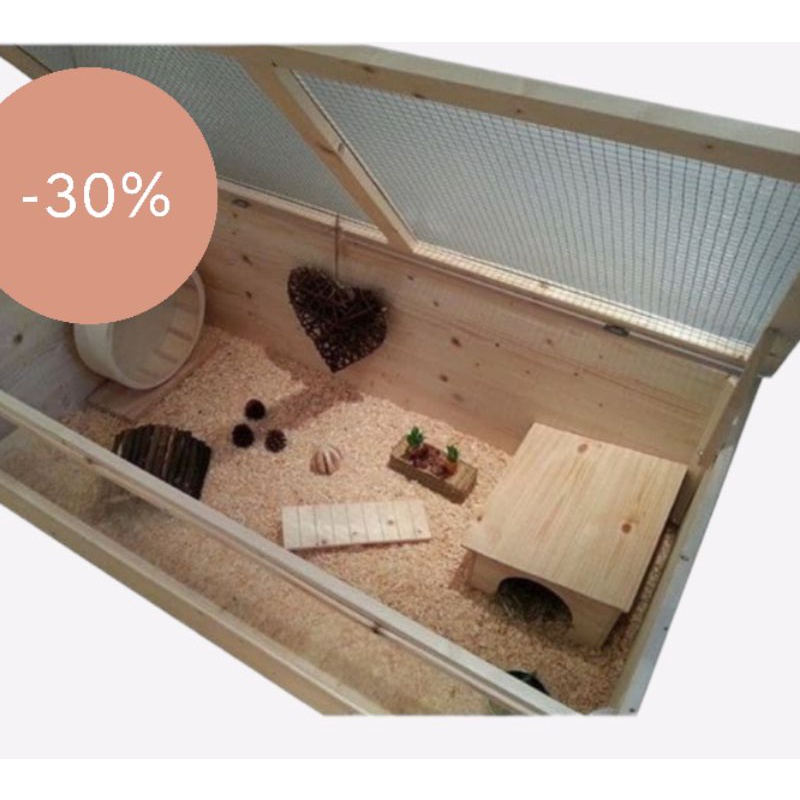 kandang akrilik hamster tortoise sulcata kelinci landak reptil - custom ukuran dan bentuk