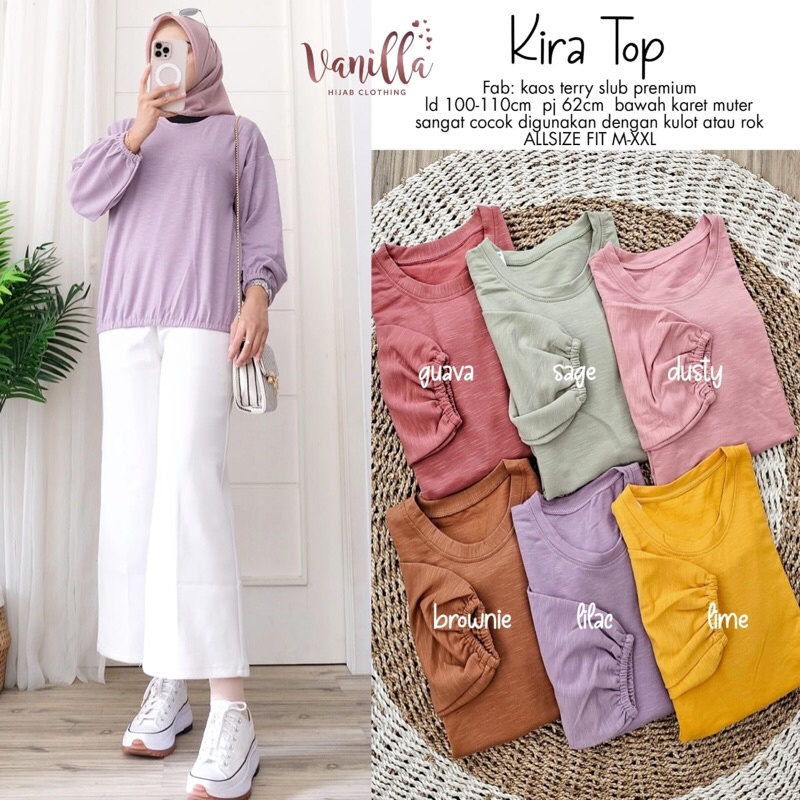 KIRA TOP ORI VANILLA