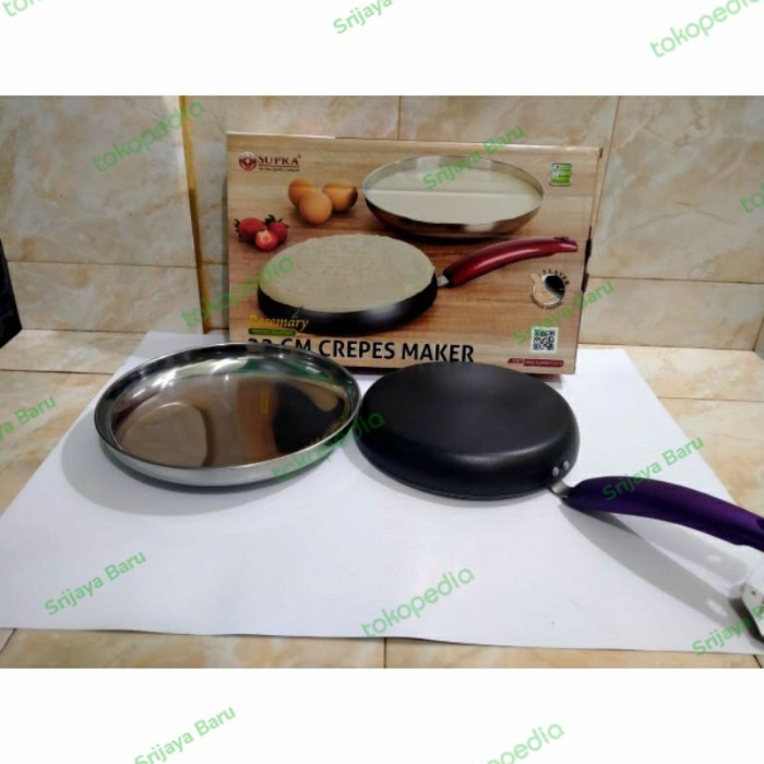 SUPRA RM 22CM CREPES MAKER + (25DOUGHPAN) CAMPUR