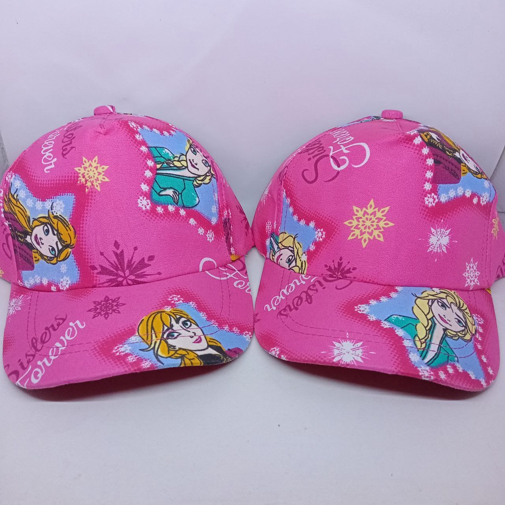 Topi Baseball Anak Motif Karakter Animasi Kartun Kesukaan Anak-Anak | Batman | Frozen | My Little Pony | Tayo