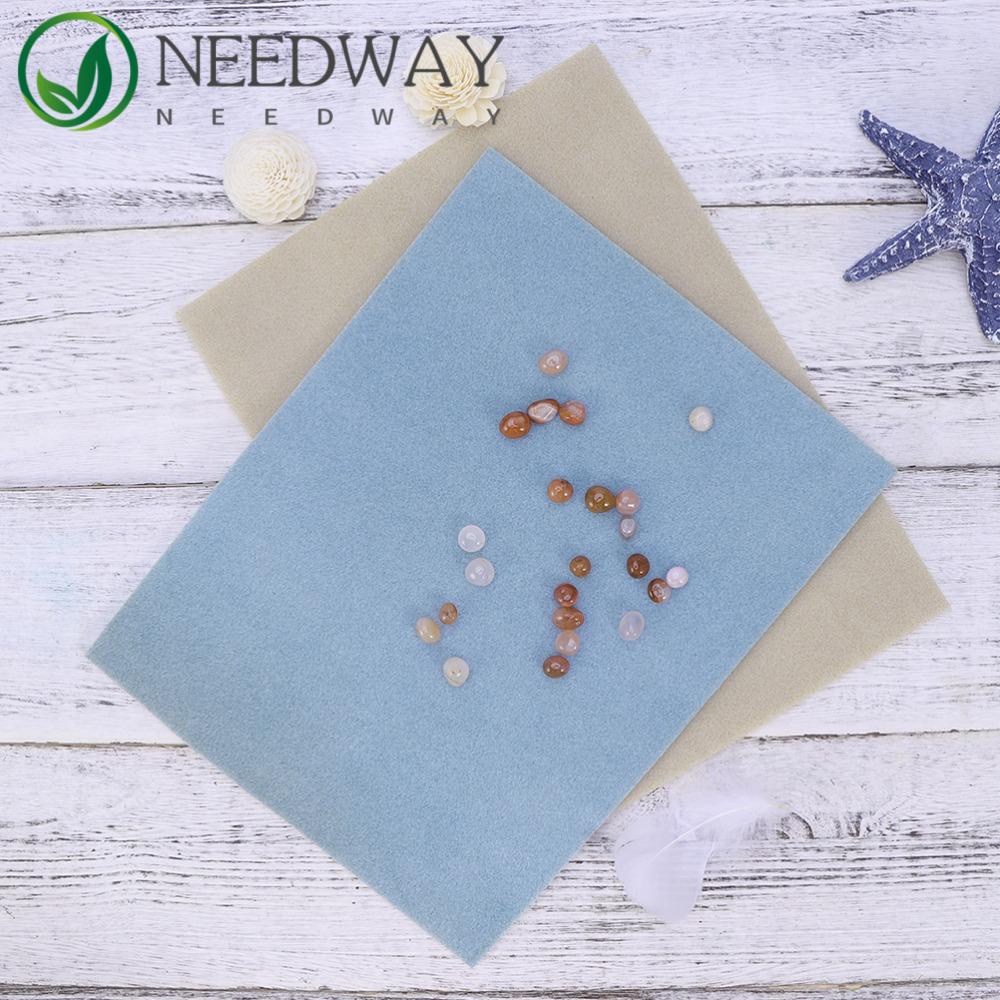 Needway  Bead Mat High Quality Lembut Beads Scattered Untuk Membuat Perhiasan Handmade Flocking Mat