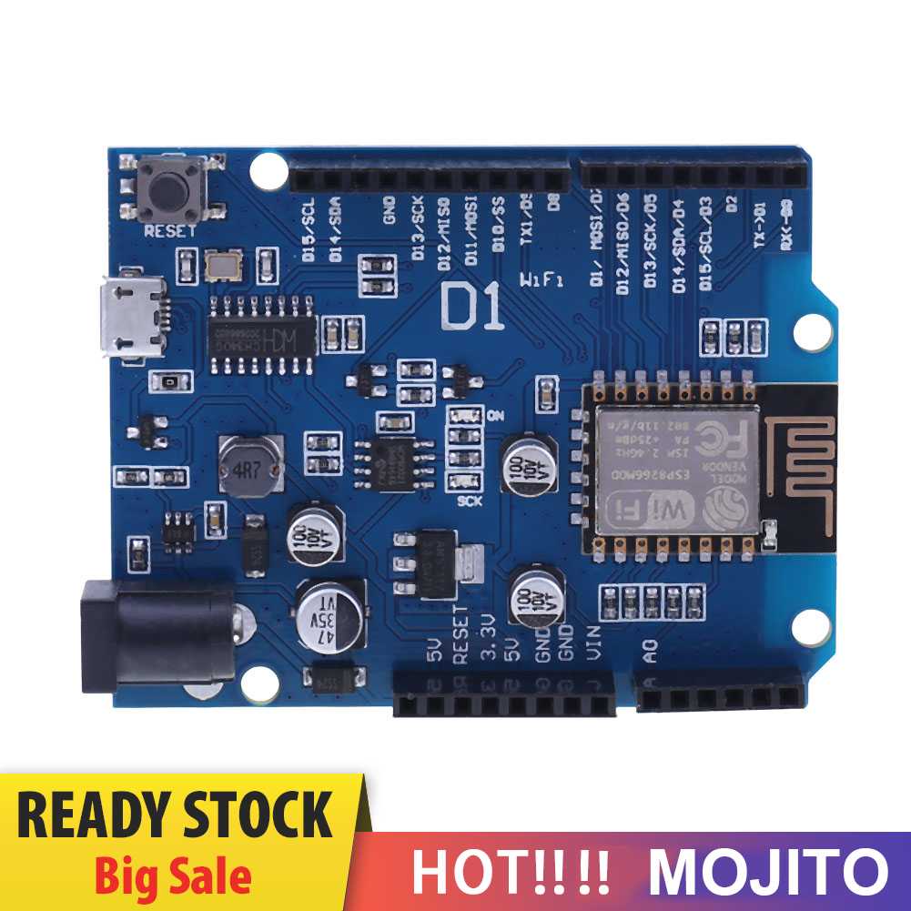 Wemos D1 WiFi Module Based ESP-8266EX Papan Pengembangan Untuk Arduino Compatible