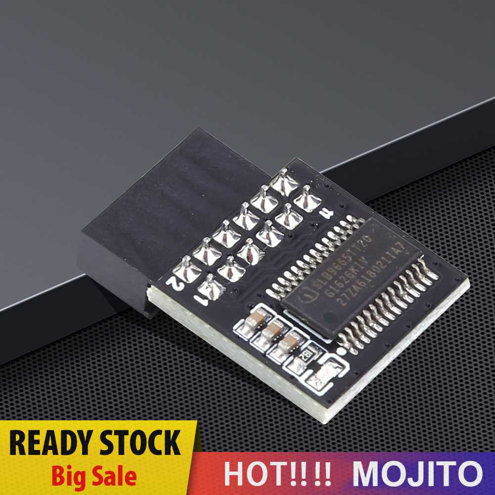 Tpm 2.0-9665 Modul Keamanan Enkripsi Kartu Motherboard 12Pin Untuk Gigabyte