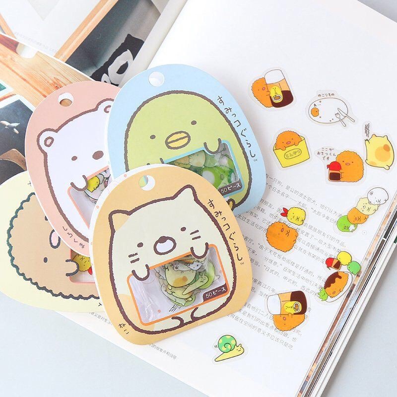 

BLANJA.ids imoda 50Pcs/PACK Stiker Lucu Mini/ Jurnal Serpihan Scrapbooking DIY Label Dekoratif Diary Alat Tulis Album Stiker