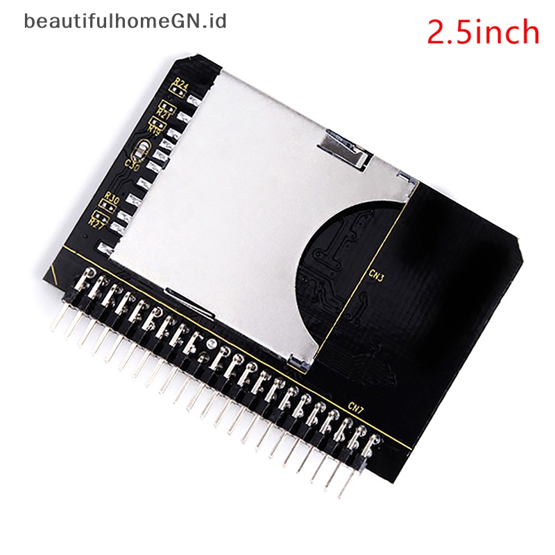 {Cantik} Adaptor SD to IDE 2.5&quot; 44pin SDHC/SDXC/MMC to IDE 2.5 inch 44pin Male Converter~