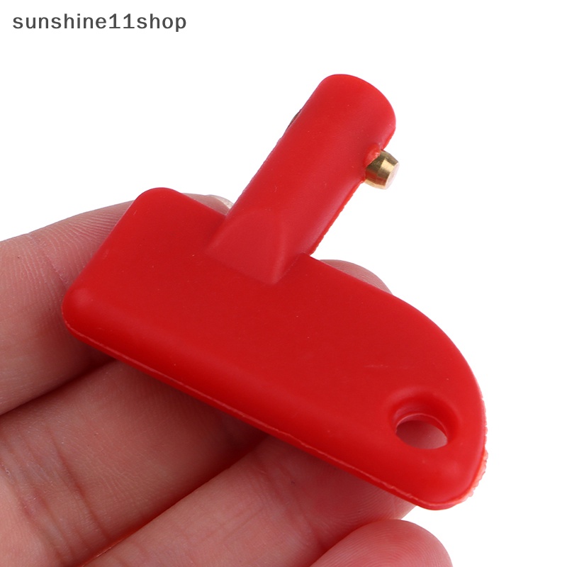 Sho 2pcs Kunci Cadangan Plastik Mini Cut Off Kill Isolator Switch Kunci Cadangan N