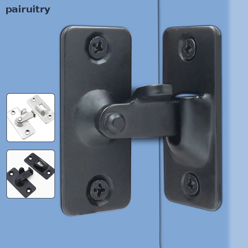 Grendel Pintu Sudut Kanan PRT 90derajat Kunci Pintu Stainless Steel Bolt Flip Door Buckle PRT