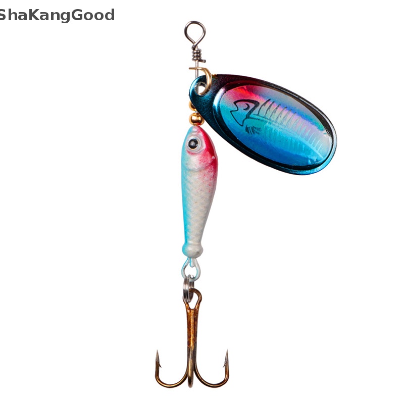 Skid New Metal Fishing Lure 9g Umpan Kualitas Tinggi Umpan Keras Treble Hook Fishing Tackle Untuk Pik SKK