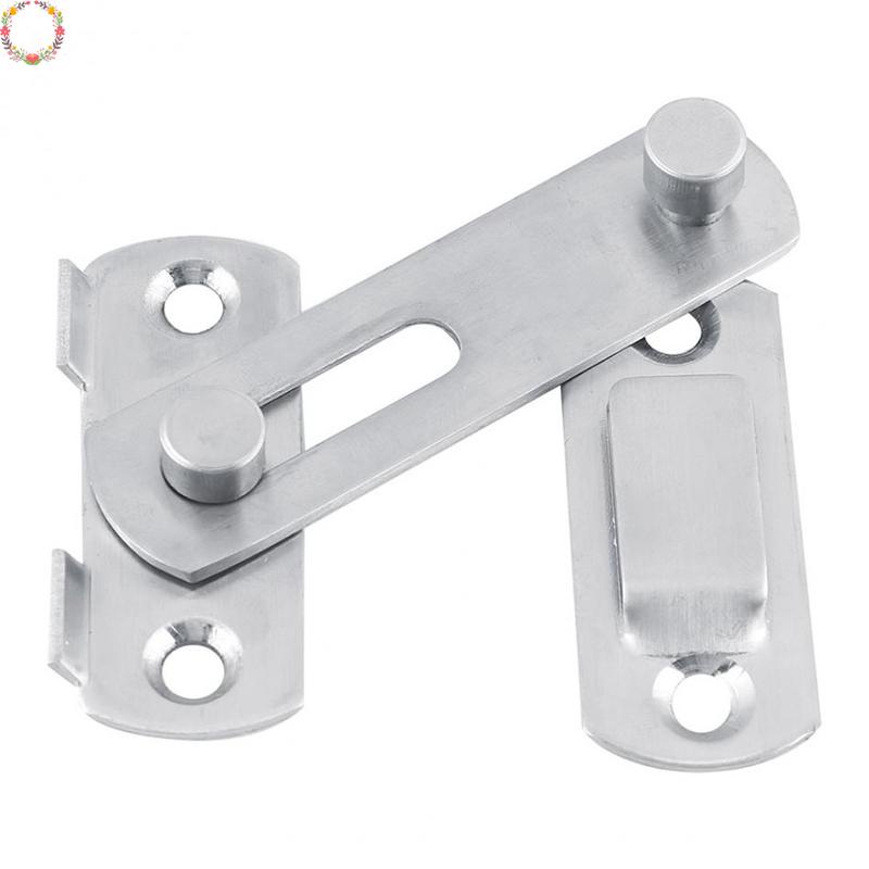 Pengait Stainless Steel Grendel Dan Staples Anti Maling Door Shed Lock Padlock Safety