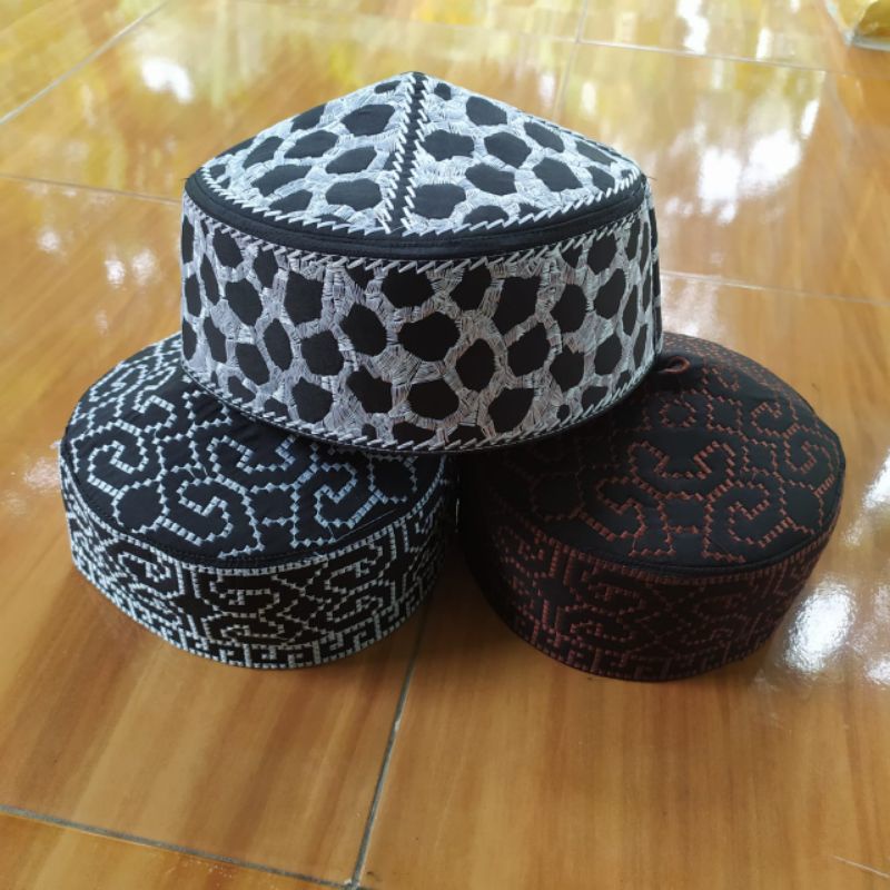 Peci PAKISTAN Haji Alay peci pakistan premium peci pakistan original peci pakistan putih hitam peci 