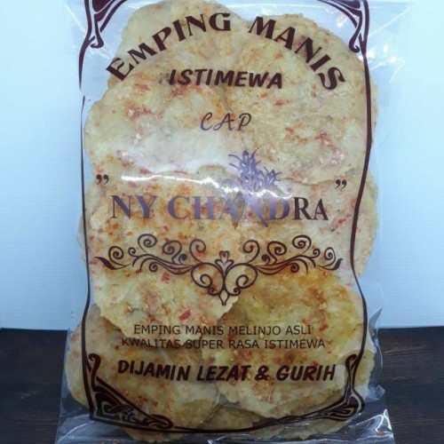 

Promo Terlaris Emping Ny. Chandra -+ 400gr - Pedas Manis