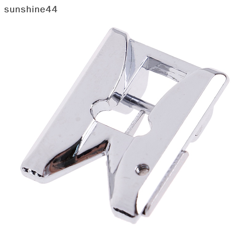 Sunshine 1pc Looping Atau Fringe Presser Foot Kaki Snap on Untuk Mesin Jahit Domestic ID