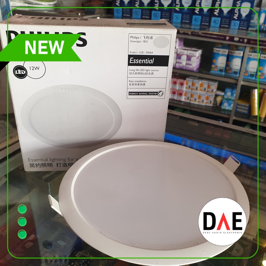 Philips Downlight LED 12 Watt - Essential 12 Watt
