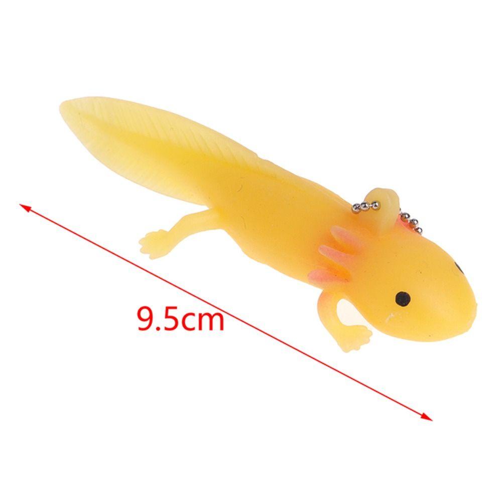 [Elegan] Ikan Raksasa Gantungan Kunci Lucu Lembut Gantungan Kunci Key Chain Giant Salamander Prank Canda Mainan