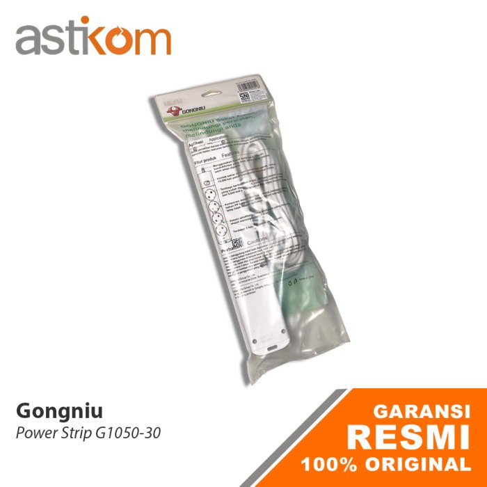 Power Strip Gongniu G1050 White