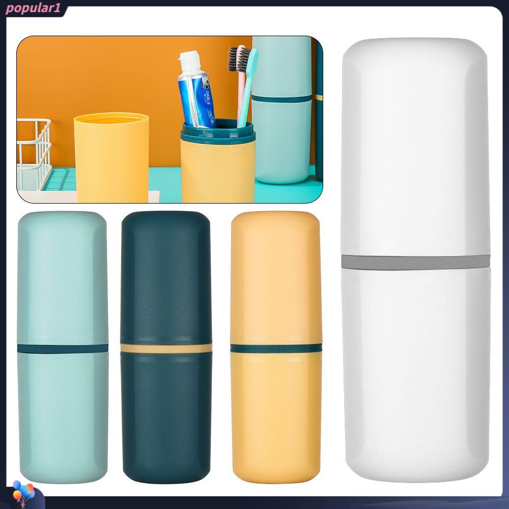 Populer Gelas Kumur Ganda Kamar Mandi Wadah Accessorie Gadget Harian Cuci Gelas Sikat Gigi