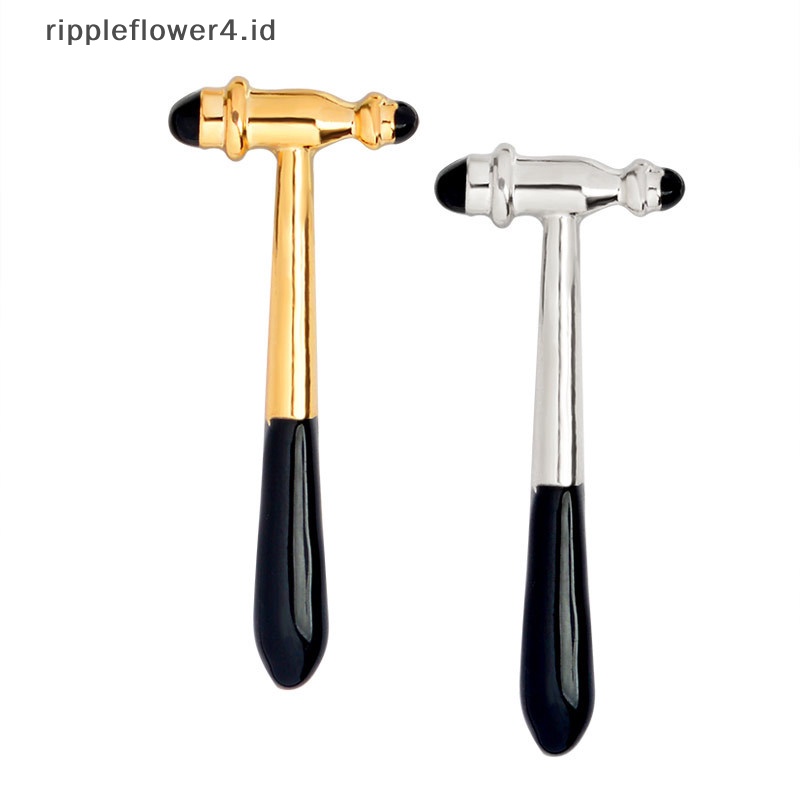 {rippleflower4.id} Reflex Hammer Bros Enamel Lapel Pin Perawatan Kesehatan Relaksasi Perhiasan Alat Pijat Perawatan Kesehatan Perhiasan Lapel Ransel Badge~