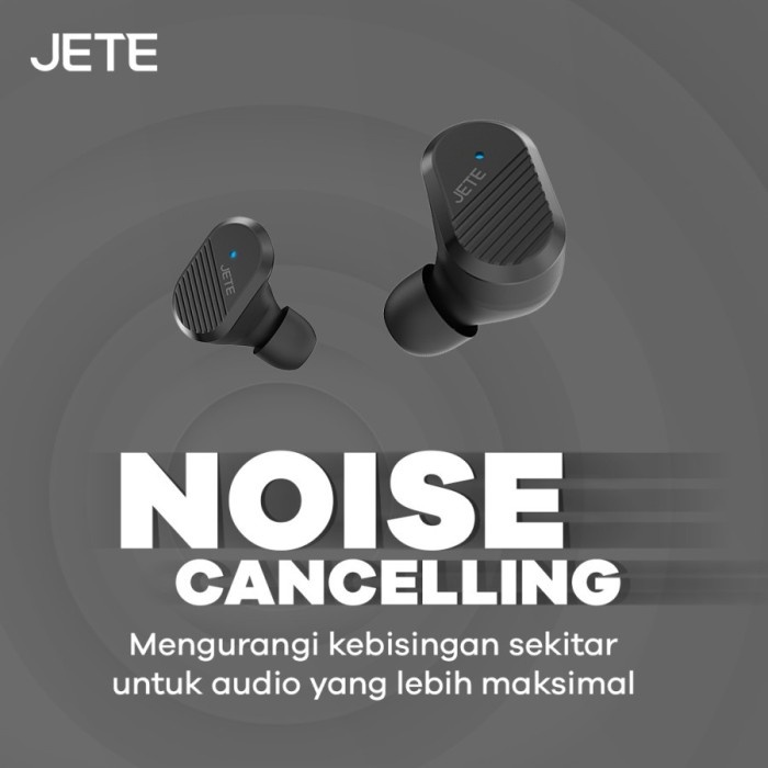 JETE TWS CS1 | Headset Bluetooth 5.3 with LED Display - Garansi RESMI