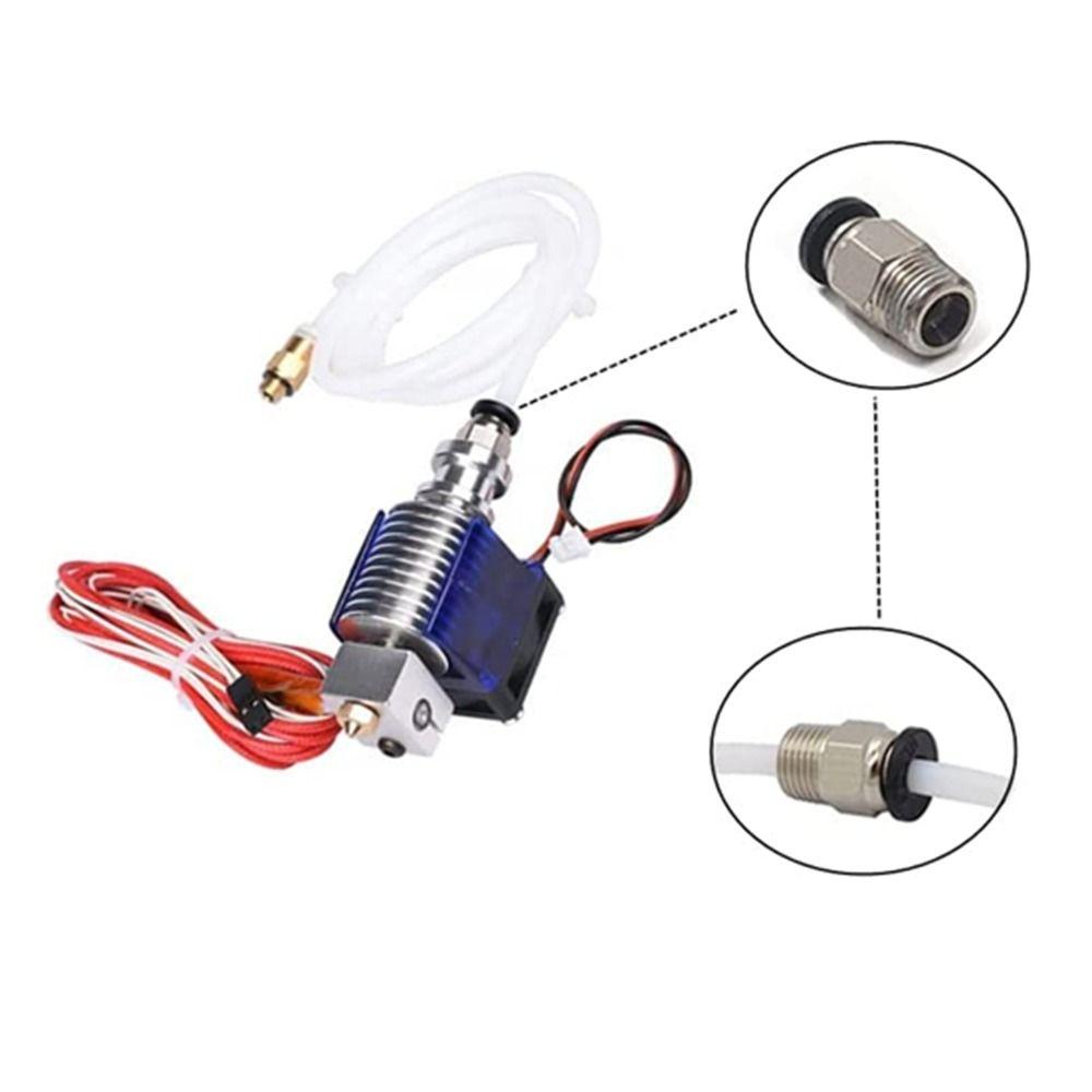 Populer 10PCS PC4-M10 SET Konektor Pneumatik Kualitas Tinggi Mudah Dihubungkan Fitting Bowden Tube Coupler Untuk V6 Bowden Extruder