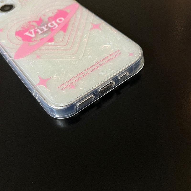 Ins Gaya Cocok Untuk iPhone 14 Pro Max Casing Ponsel iPhone Double-layer Dicetak Pola Hati Kompatibel Dengan Iphone13 13pro 13prm iPhone 11 11pro 14plus 12Pro Max Shockproof TPU Phone Case