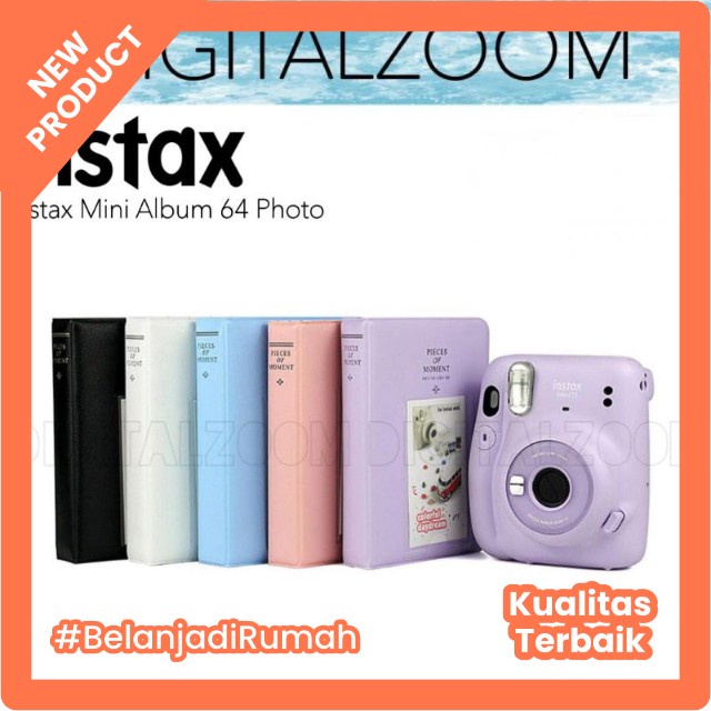 IRHAMMODONSELLER / Album Instax Mini Pieces of Moment 64 Photo