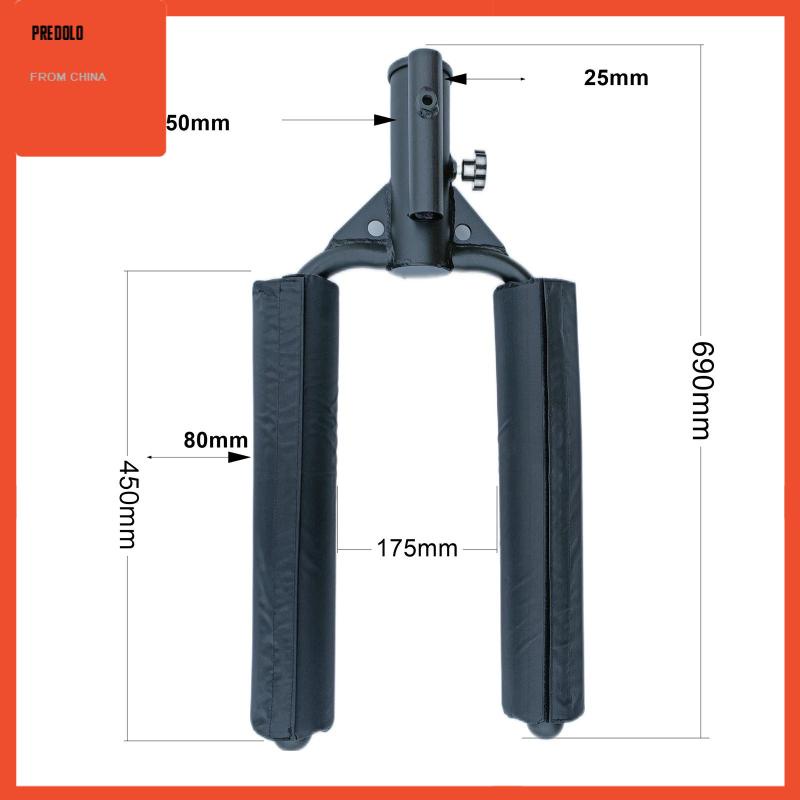 [Predolo] Bar Row Bars Row Attachment Untuk Barbel Memperkuat Back Deadlift