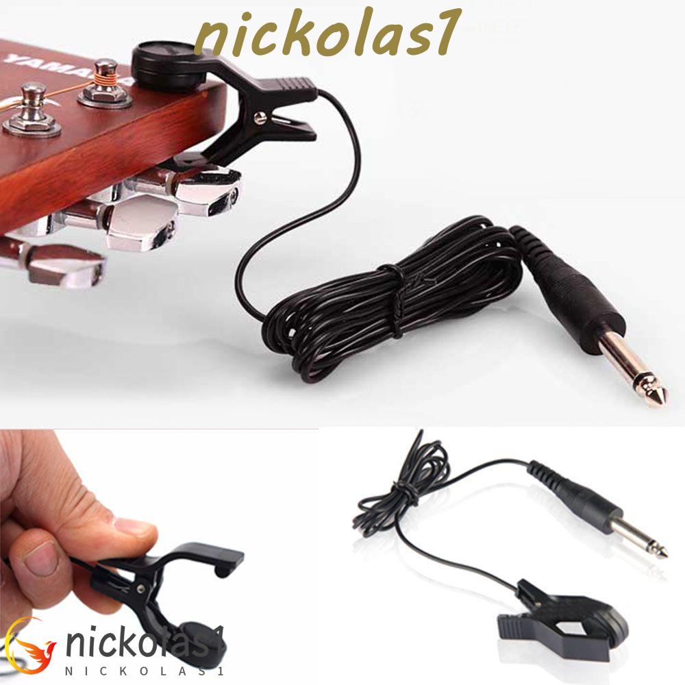 Nickolas1 Suku Cadang &amp; Aksesoris Gitar Populer 6.5mm Clip-on Profesional Bass Cello Ukulele Terbaru