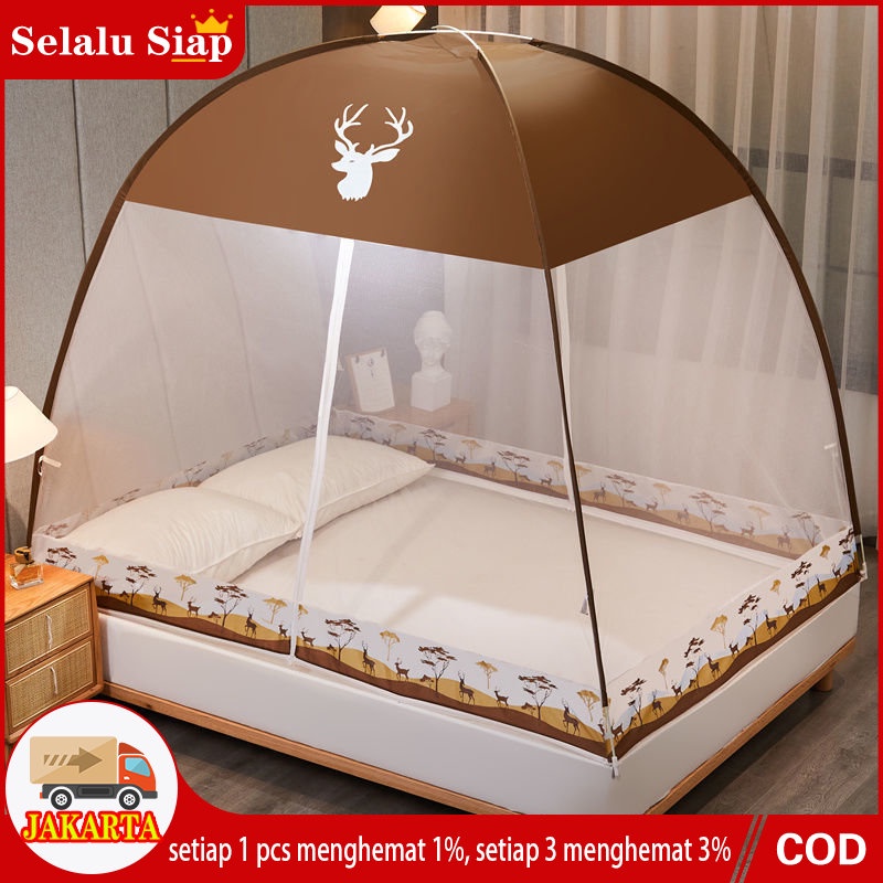 Kelambu Tidur Kelambu Lipat Anti Nyamuk Kelambu Pelajar Kelambu Lipat Kelambu Kotak