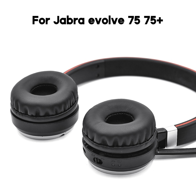 Vivi Earpad Breathable Untuk Evolve 75 75+ 75 UC 75 MS Bantal Telinga Headphone Earpad Elastis Headphone Memory Foam Ear P