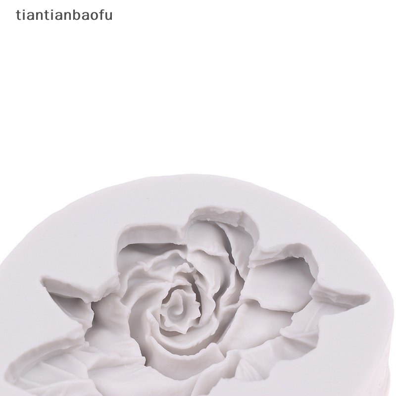 [tiantianbaofu] Cetakan Silikon Bentuk Bunga DIY Gardenia Plumeria Rubra Kue Sabun Fondant Mold Butik