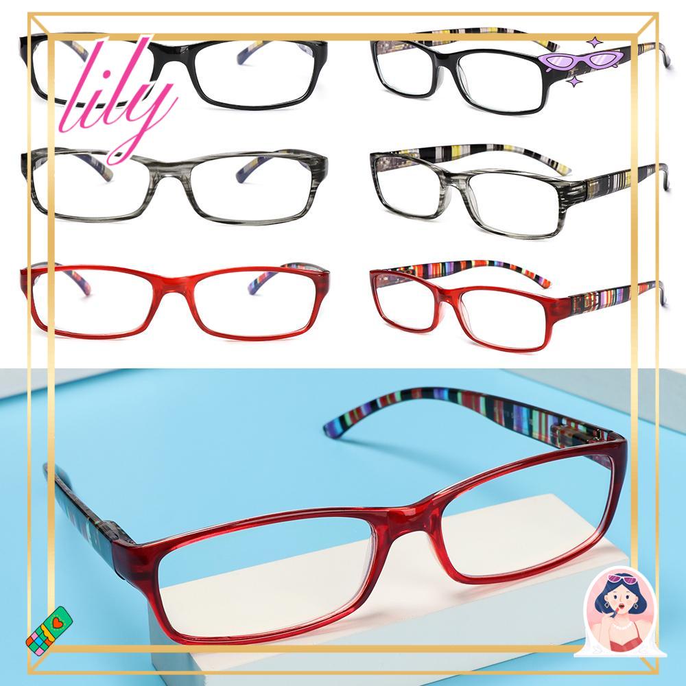 Lily Kacamata Baca Fashion Portable Vintage Ultra Ringan Frame