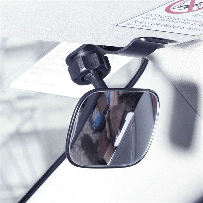 Kursi Belakang Mobil Bayi Anak Kaca Spion Dengan Klip Dapat Disesuaikan 360derajat Rotatable Observation Blind Spot Mirror Safety Monitor Auto Accessories