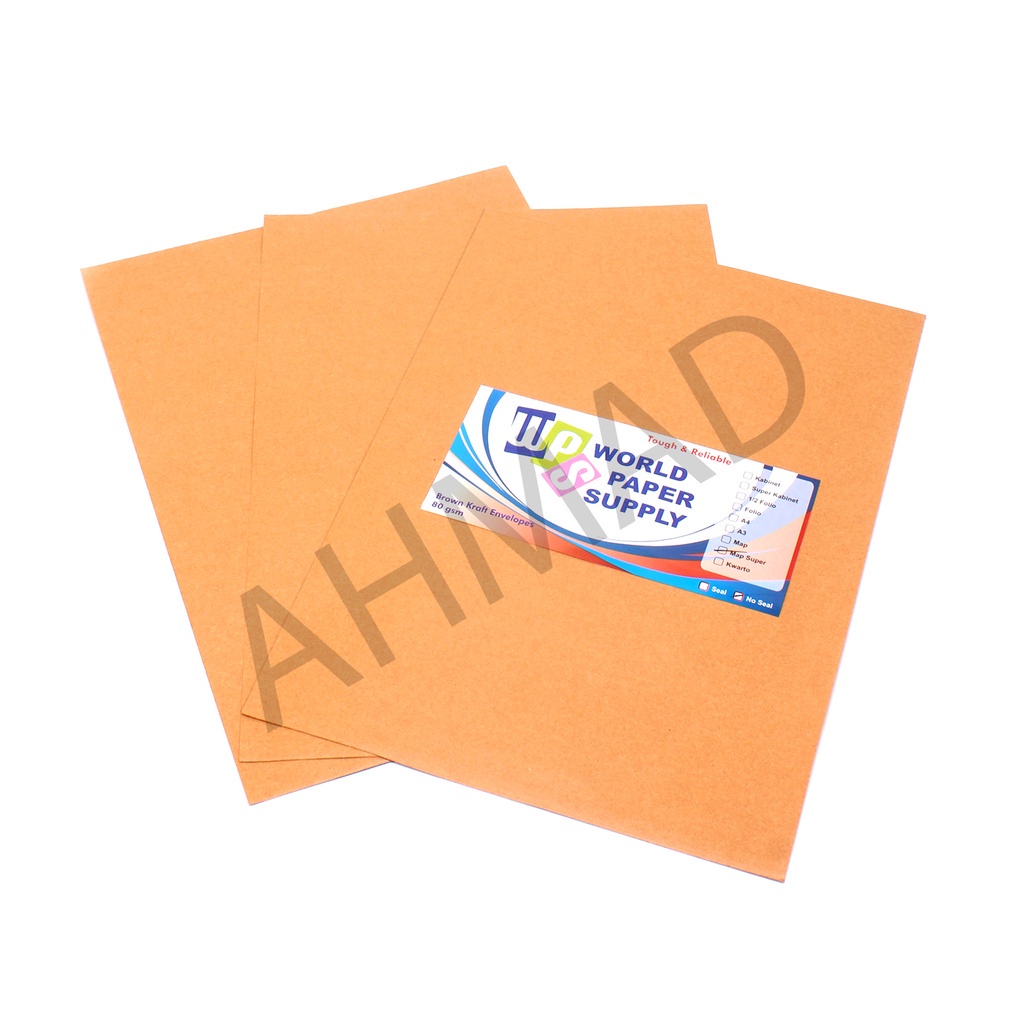 

WPS Amplop Coklat Super Map No Seal [ PACK ]