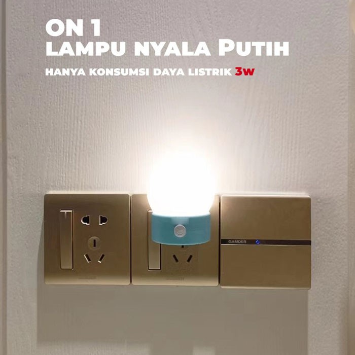 Aoki AK-YD01 Lampu LED Bola Tidur Malam Night Lamp